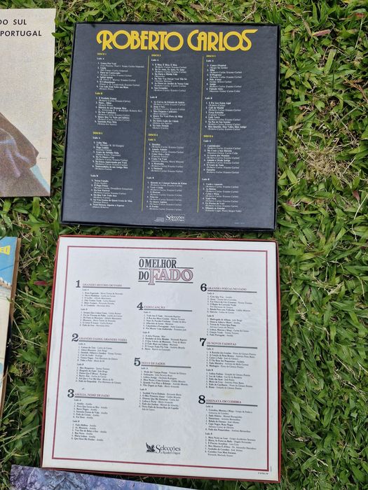 Cassetes e vinil