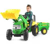 Дитячий трактор педальний Rolly Toys 811496 з причепом та ковшем
