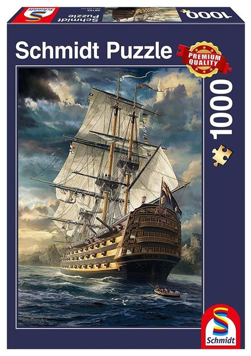 Puzzle 1000 Żagle w górę G3 siatka,375x275x60 mm