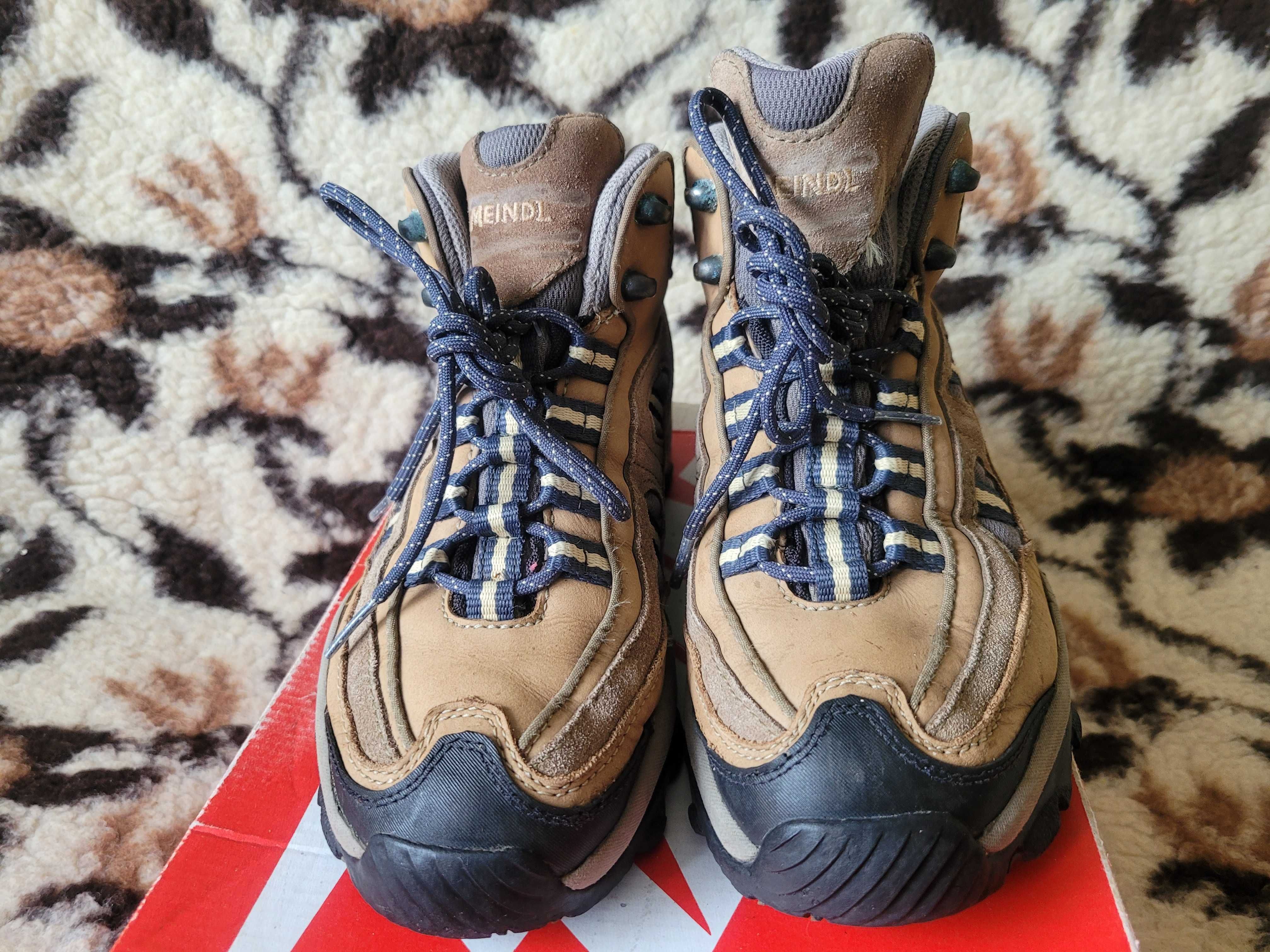 Super buty trekkingowe Meindl r.39,5-40 skóra