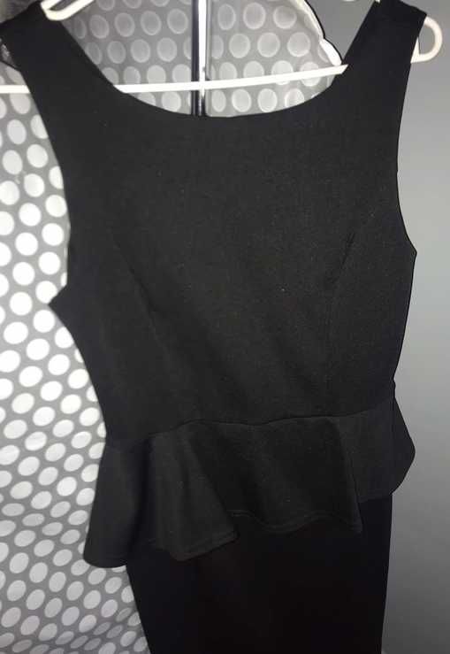 czarna sukienka z baskina primark atmosphere plus size 14