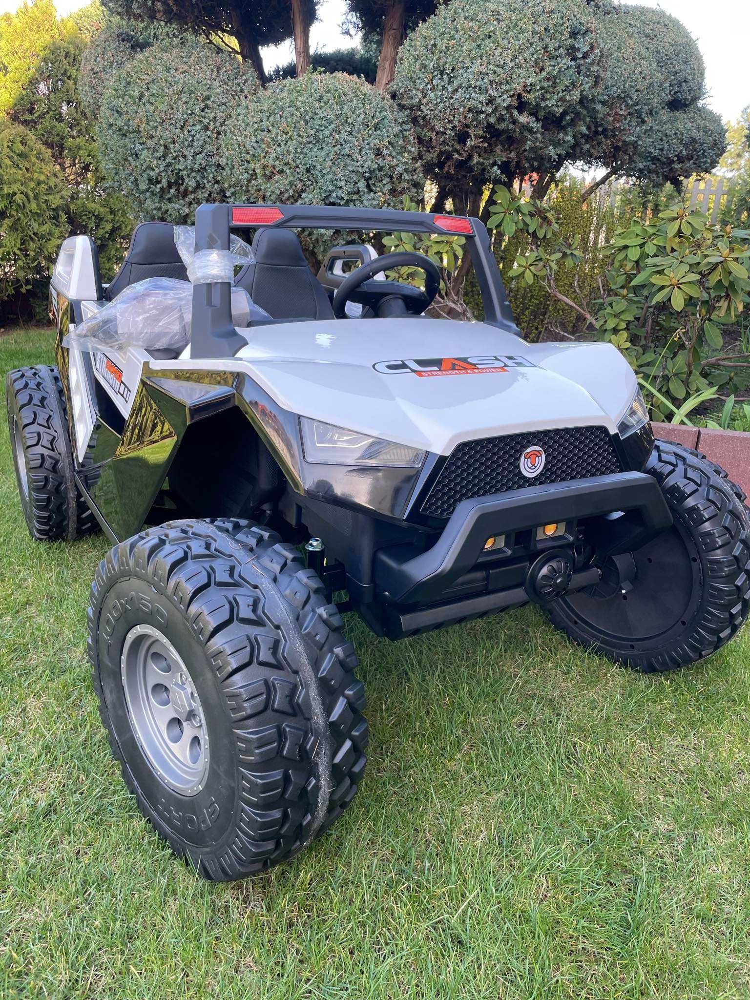 NOWY DWUOSOBOWY samochód na akumulator 4x4 dla dzieci Pilot auto 60kg