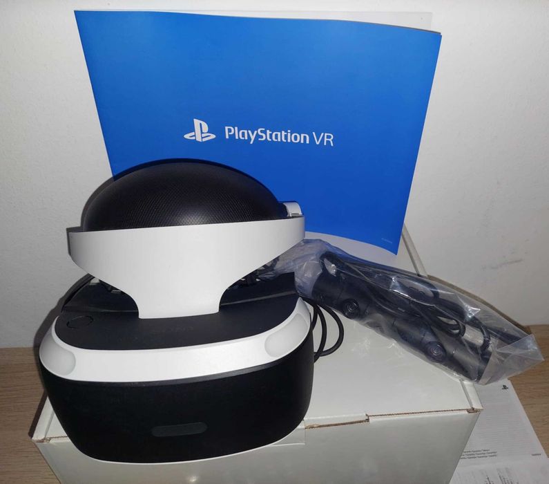 Óculos Vr C/Caixa  + Camera + Acessórios + Jogo de Oferta/ Para Ps4