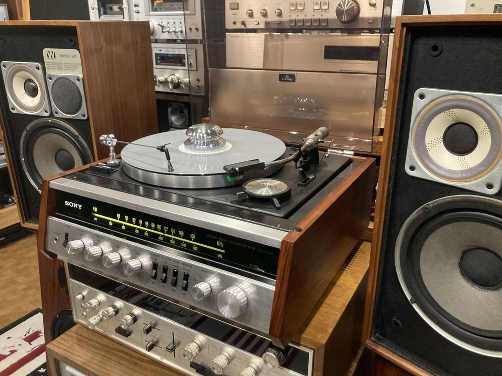 Retrospekcja Zestaw Vintage Audio Sony Wharfedale Rewitalizacja