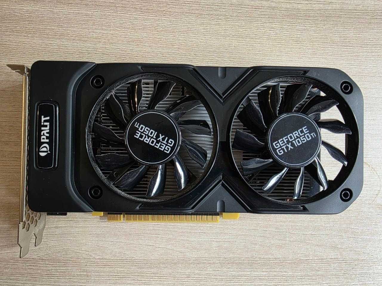 Відеокарта Palit GeForce GTX 1050 Ti Dual OC 4GB GDDR5 (128bit)