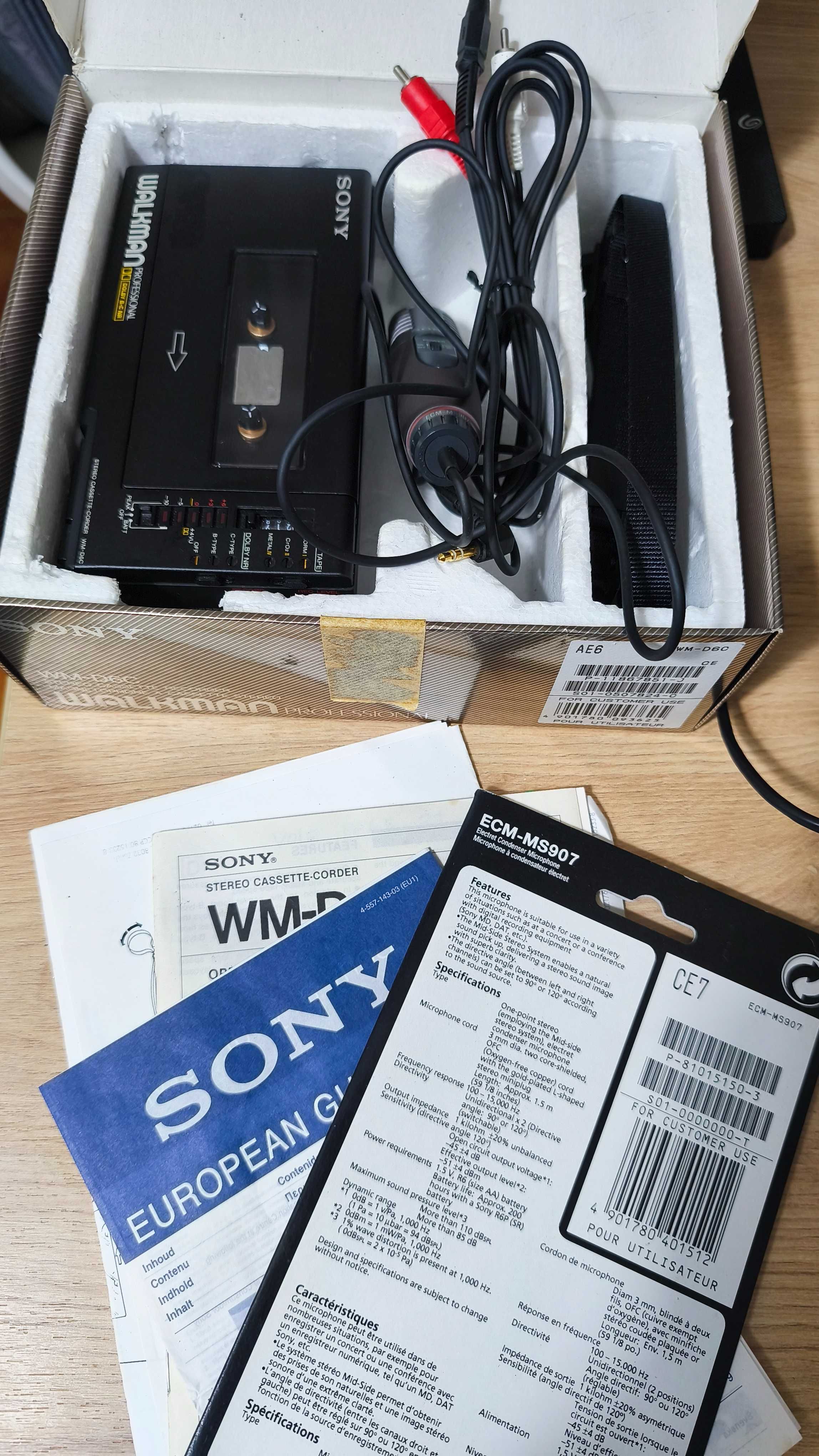 Walkman Professional Sony WM-D6C