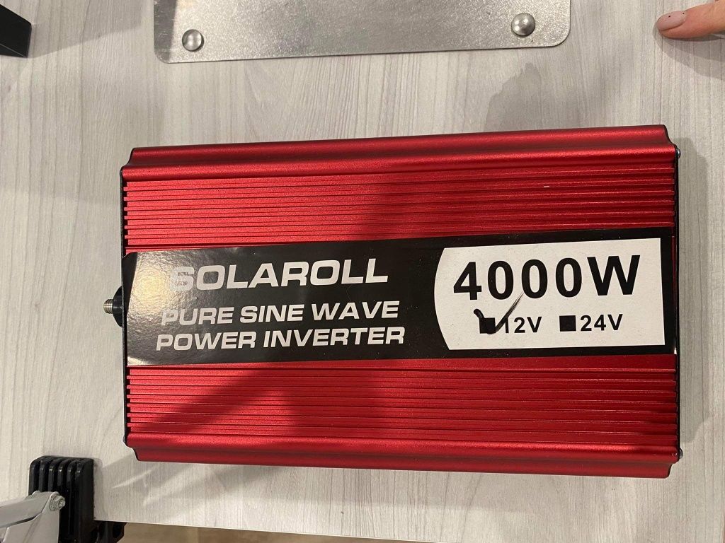 Інвертор Solaroll DC 12v-AC 220v 4000w чистий синус