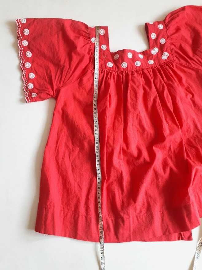 Zara // Túnica bordada 11-12 anos (152 cm)