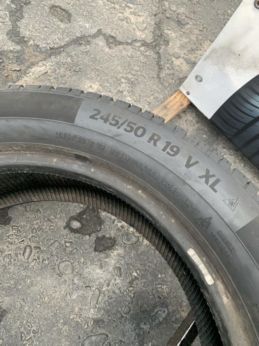 Шини 245/50 R19 Continental Rft 2019p зима 7,6/7,3мм