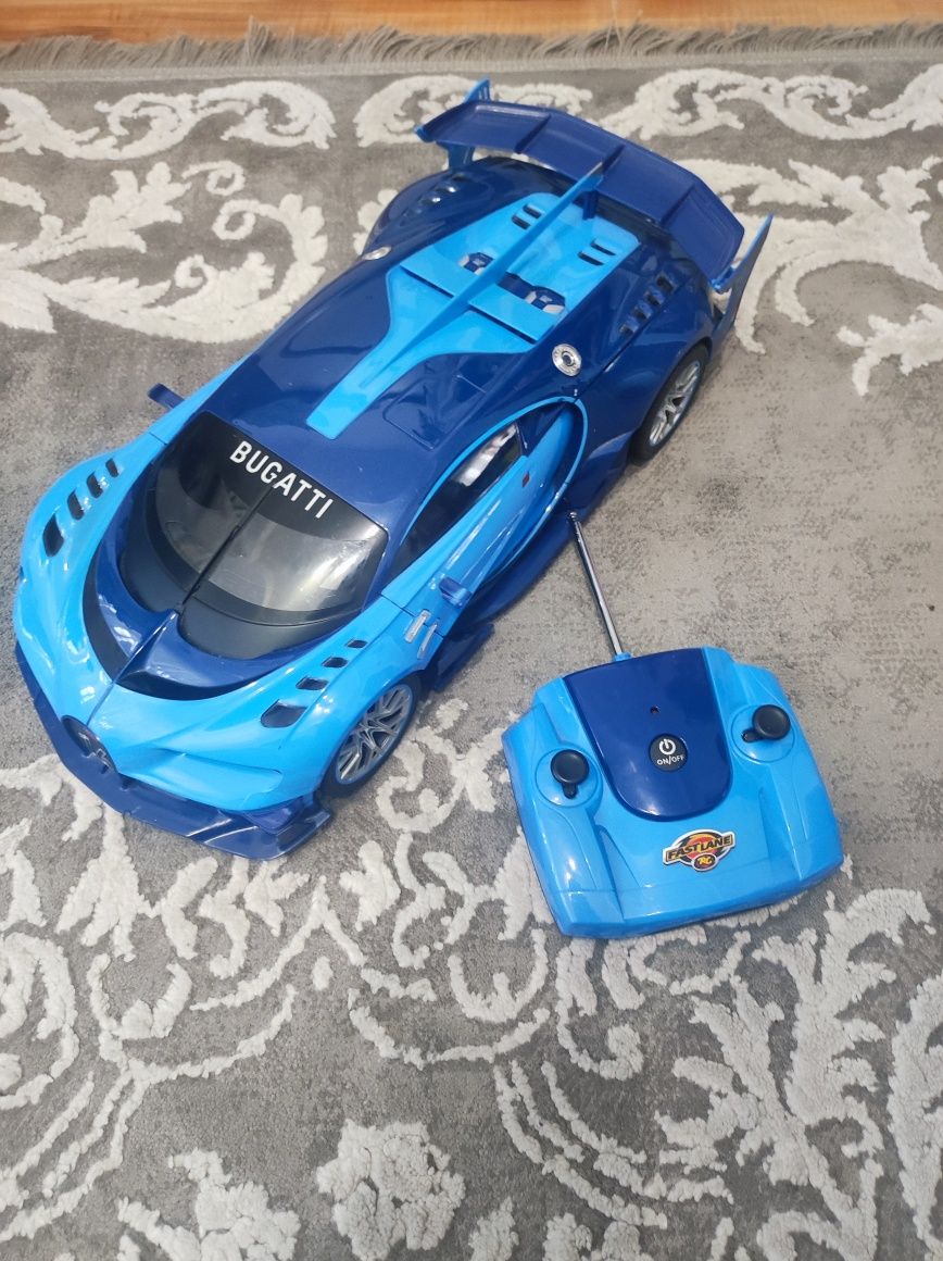 Машинка з пультом, Bugatti, транспорт