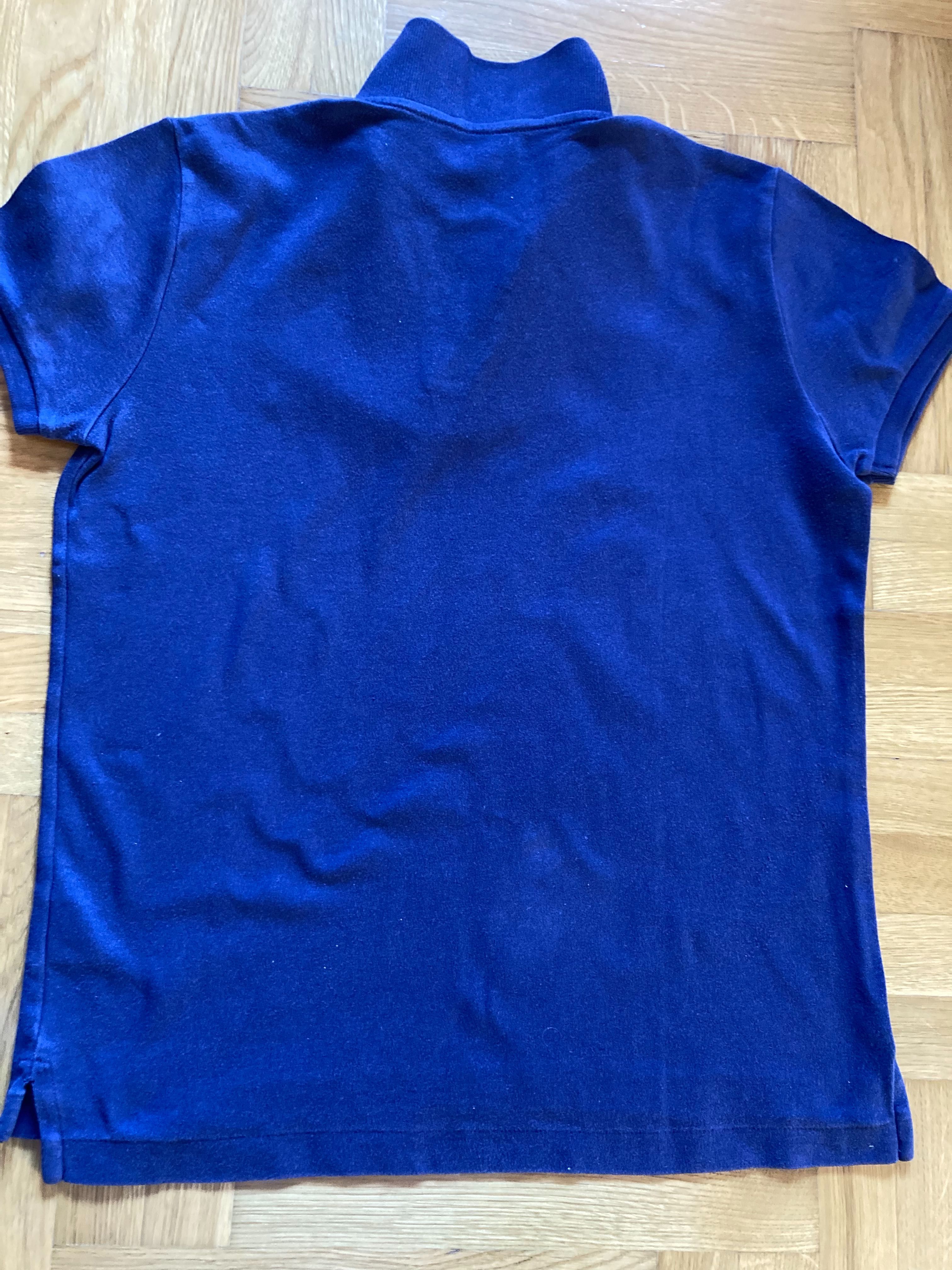 T-shirt polo Ralph Lauren Sport granatowy rozmiar L