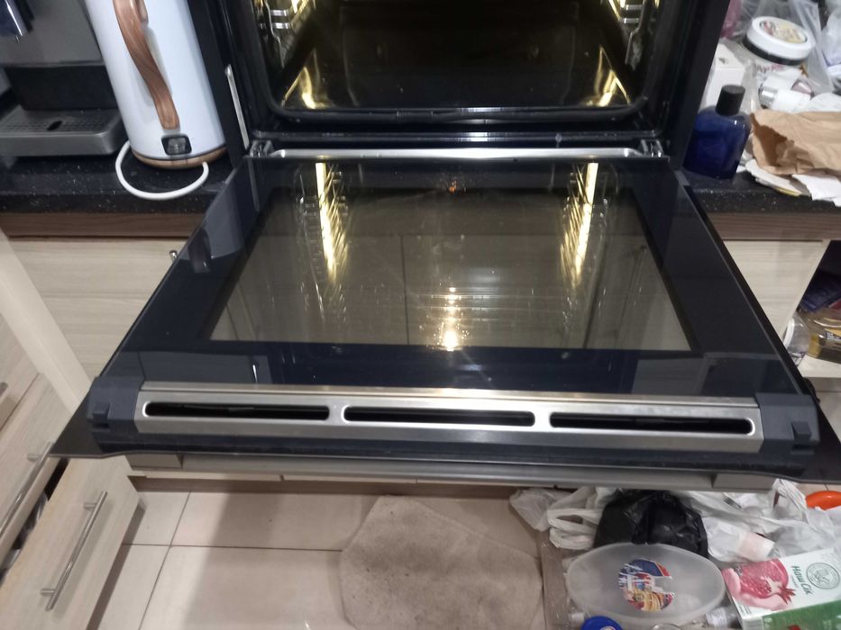 Духова шафа пароварка духовка вмонтована електричн Bosch HRG6769S 2 05