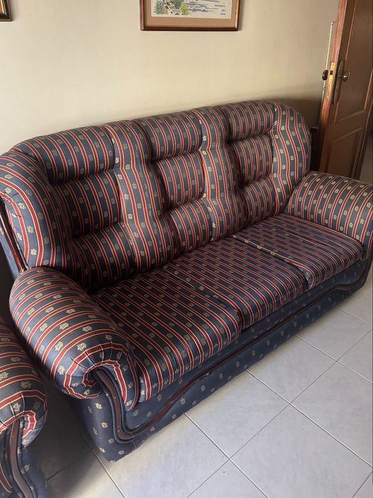 Sofá cama + 2 sofás singulares