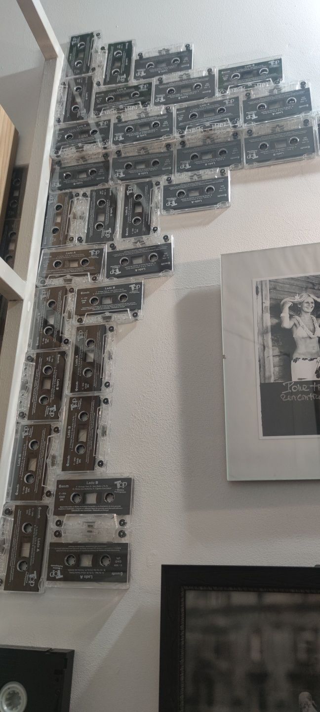 Cassetes audio NOVAS Para regravar ou para artesanato (10un)