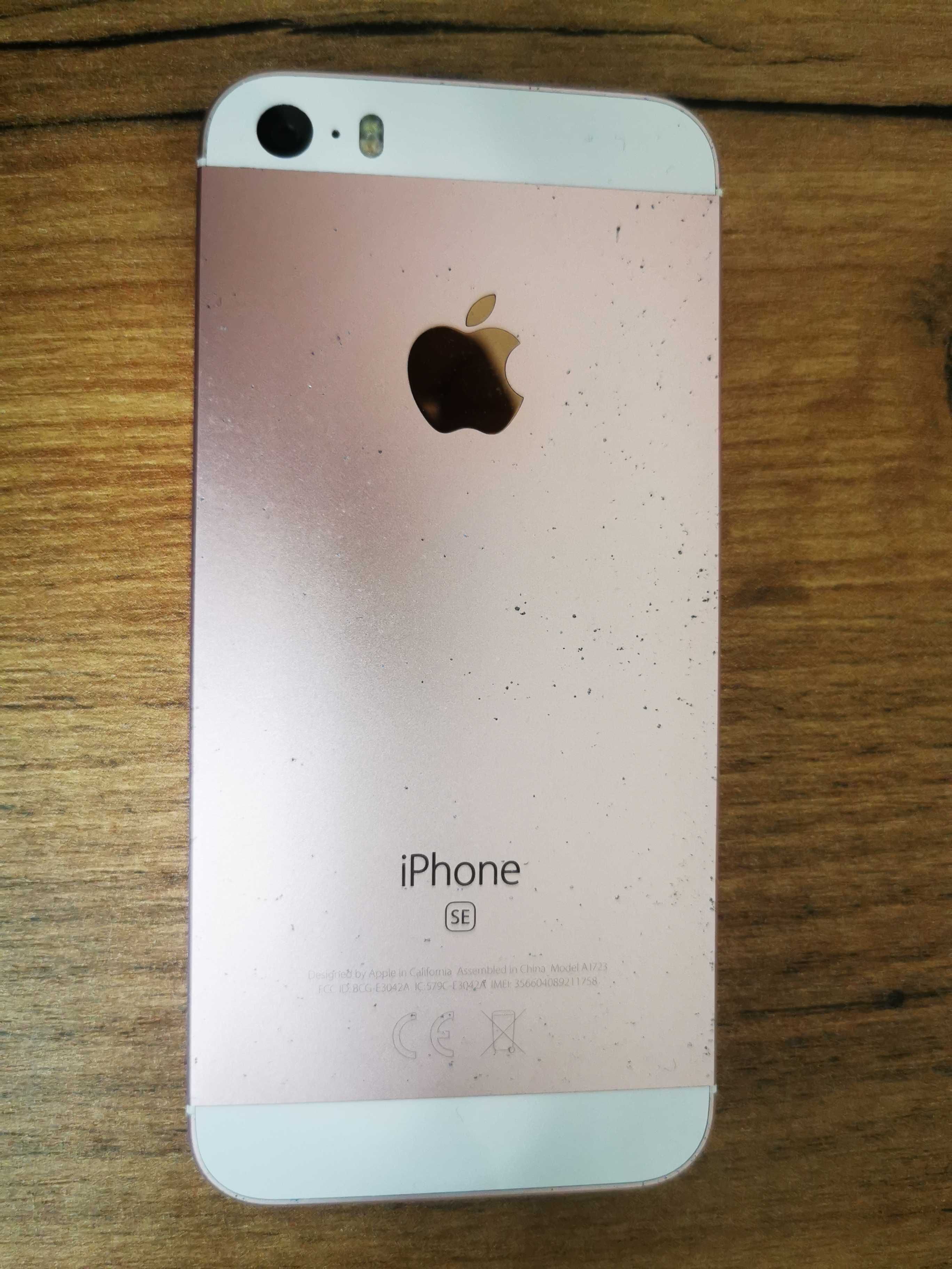 iPhone SE 32gb model 2016 kolor Rose Gold, bateria 81%! Szybka gratis!