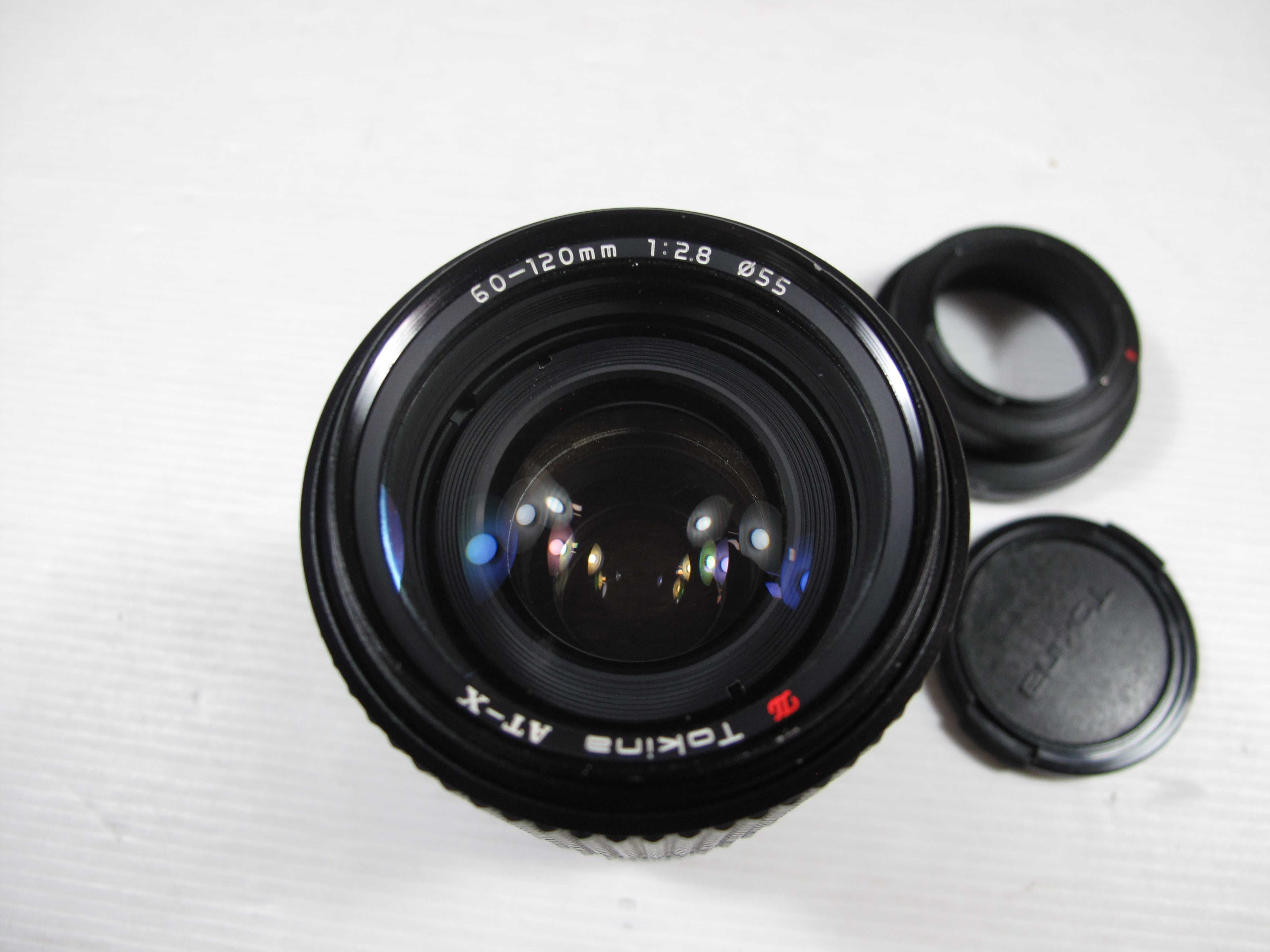 Tokina/canon 60-120mm 2.8 FD  para todas as Máquinas com adaptador