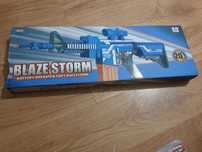 Pistolet Karabin Blaze storm Niebieski + naboje