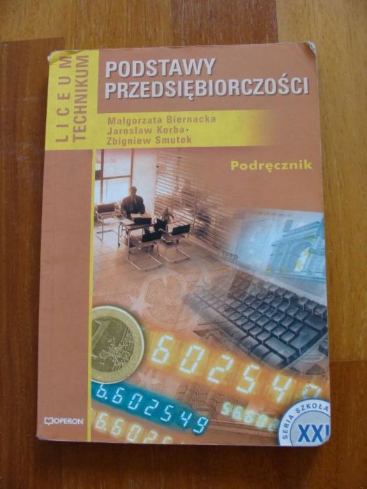 podstawy przedsiębiorczości operon 2004 wysyłka książka