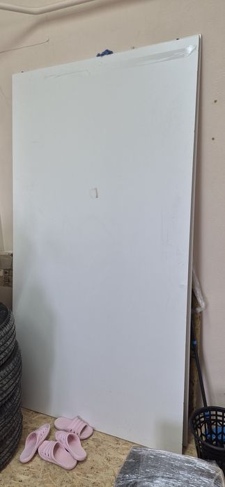 2 білих листи ДСП ламіновані, примірочна