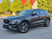 Jaguar F-Pace 2.0 i4D 180KM 4x4 17r. R-SPORT, Kamera, Panorama, LED, Navi, ASO100%