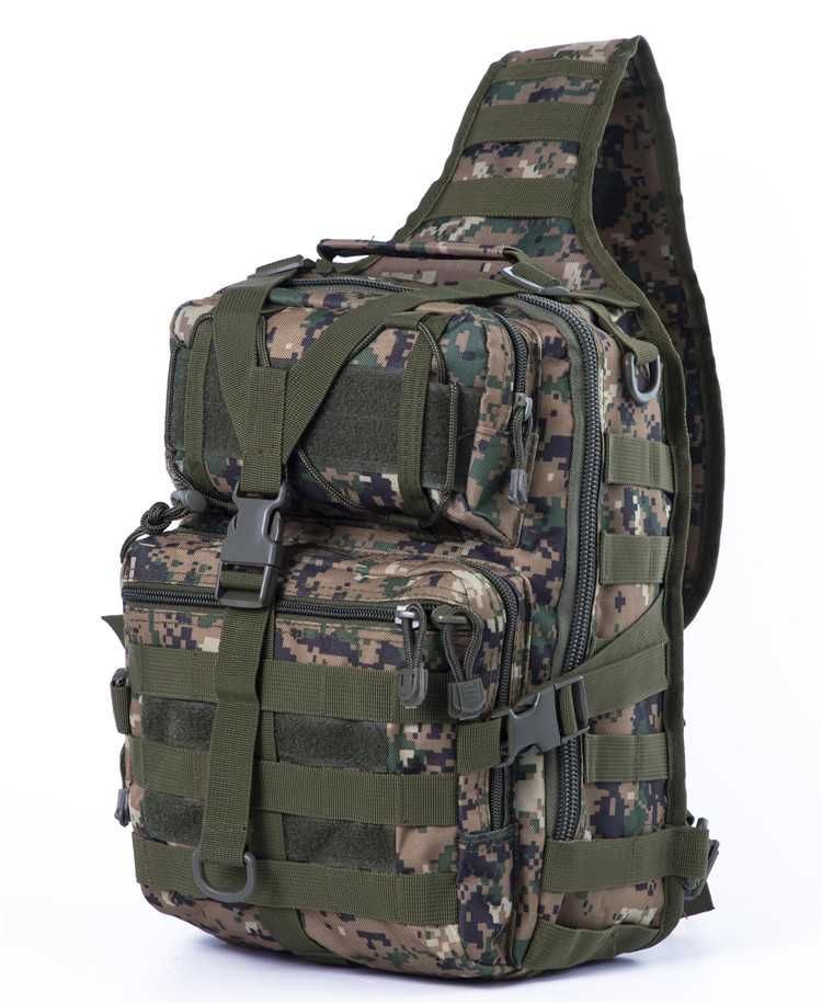 Тактический рюкзак Assault М4 20л сумка однолямочный Oxford пиксель