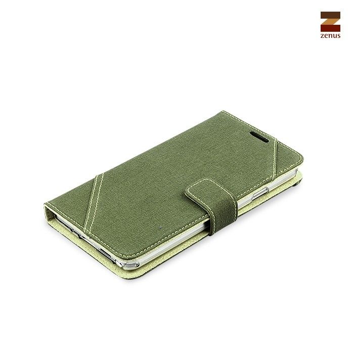 Zenus Cambridge Diary Samsung Galaxy Note 3 Khaki