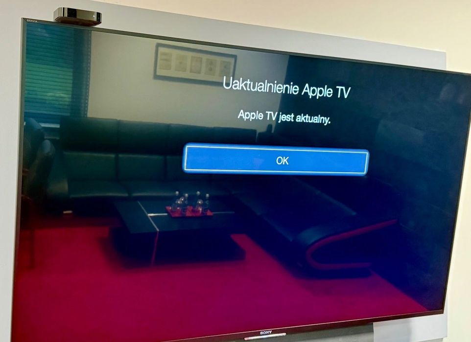 Apple TV A1469 + pilot + kabel zasilający