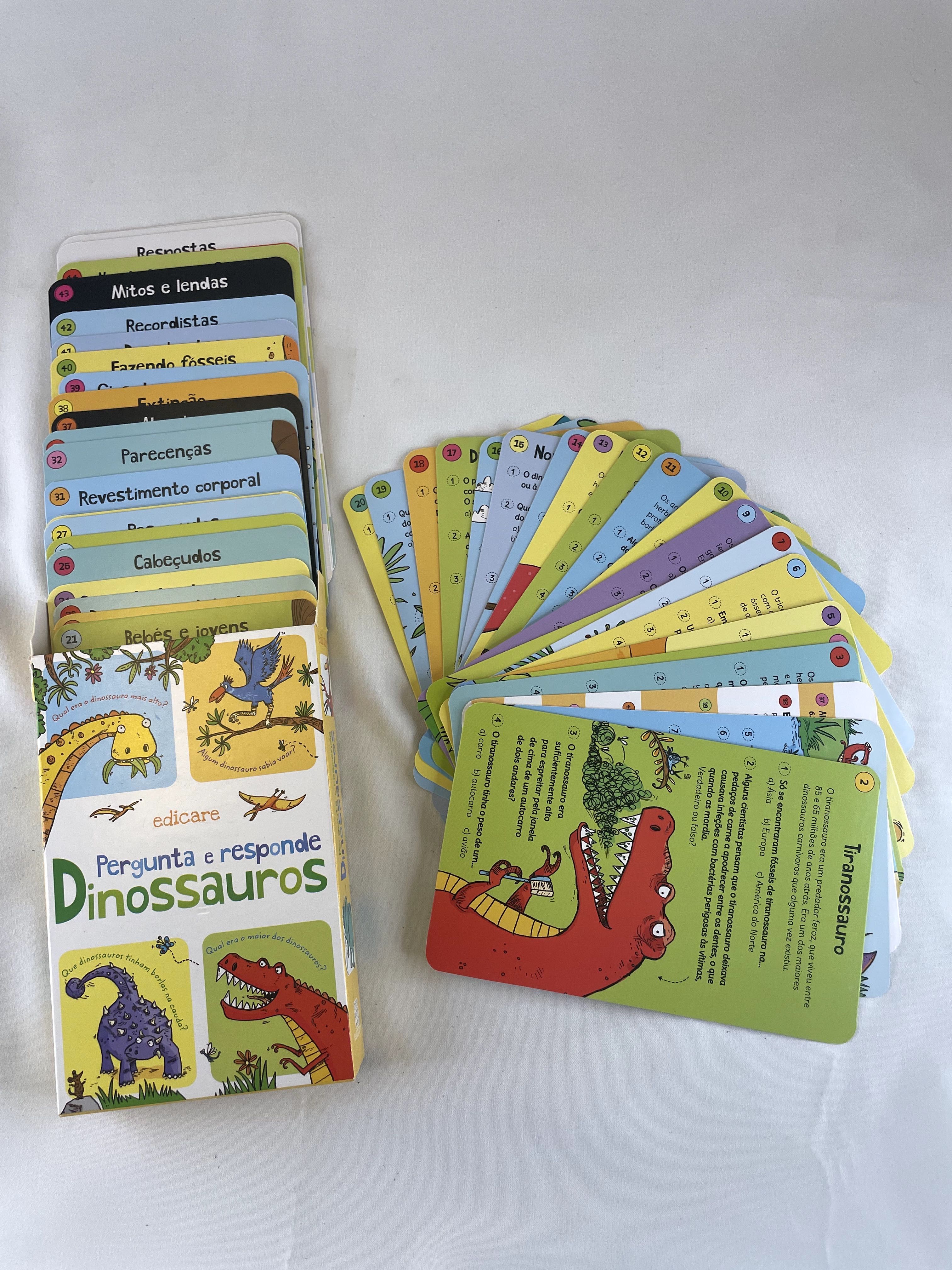 Pergunta e responde Dinossauros edicare