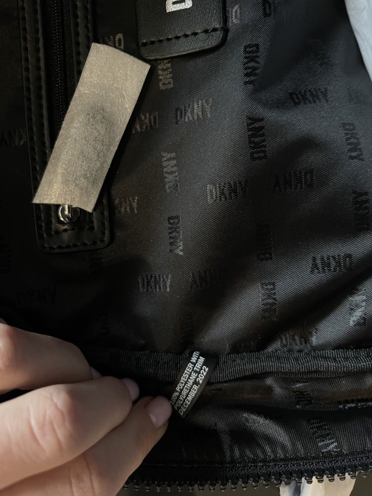 Рюкзак dkny, рюкзак с принтом dkny, lyla medium backpack bag