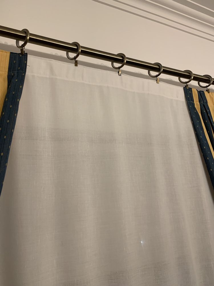 Conjunto de cortinados de qualidade