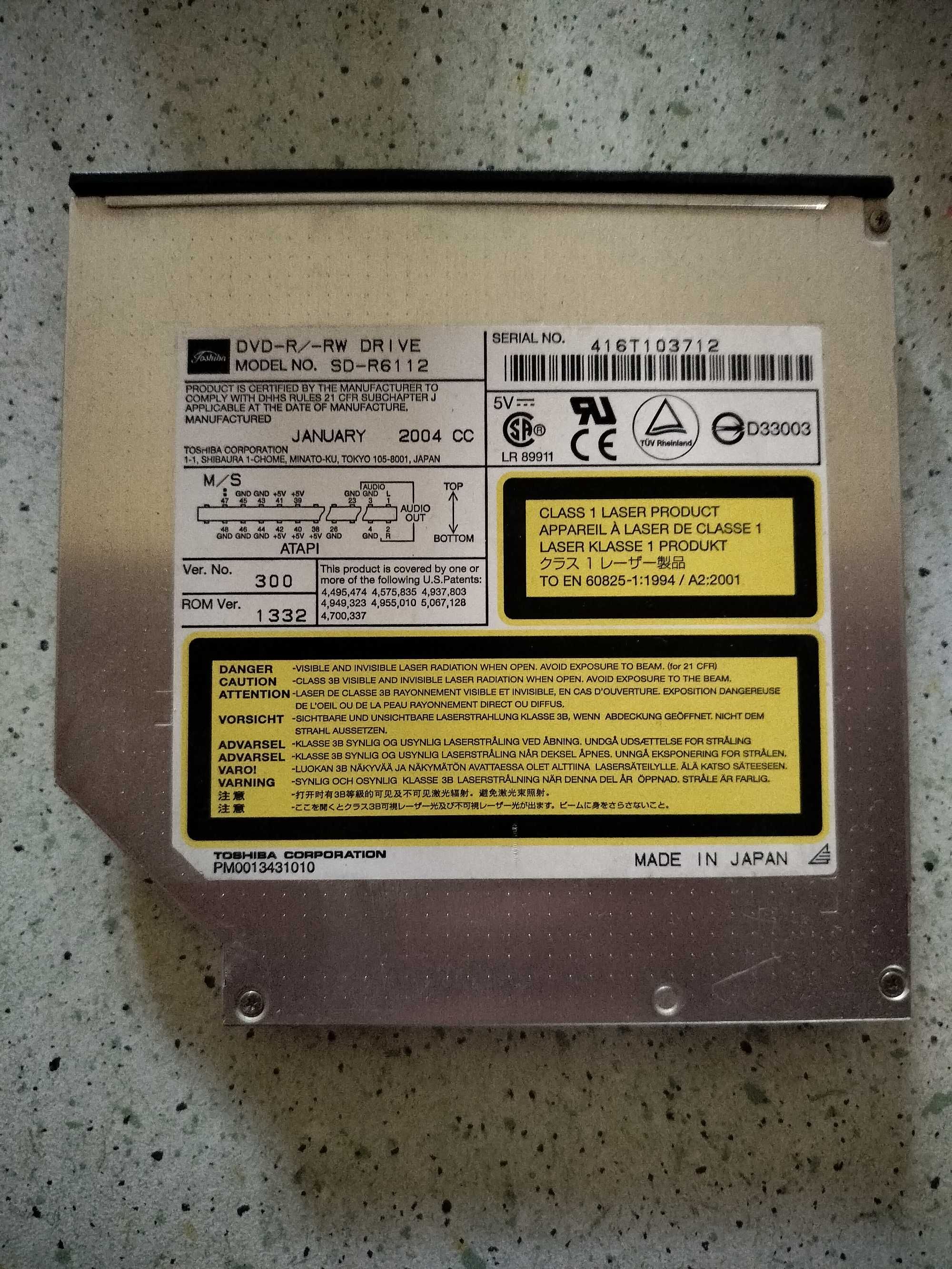Nagrywarki DVD model TS-L632