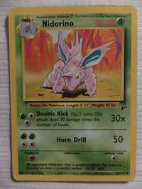 karta Pokemon Nidorino 54/130 (1999)