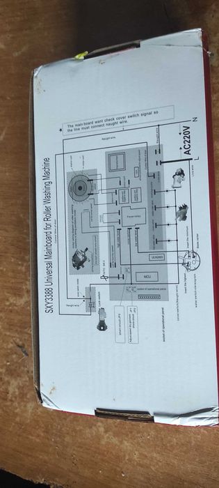 Плата управления барабанной стиральной машины автомат (универсальная)