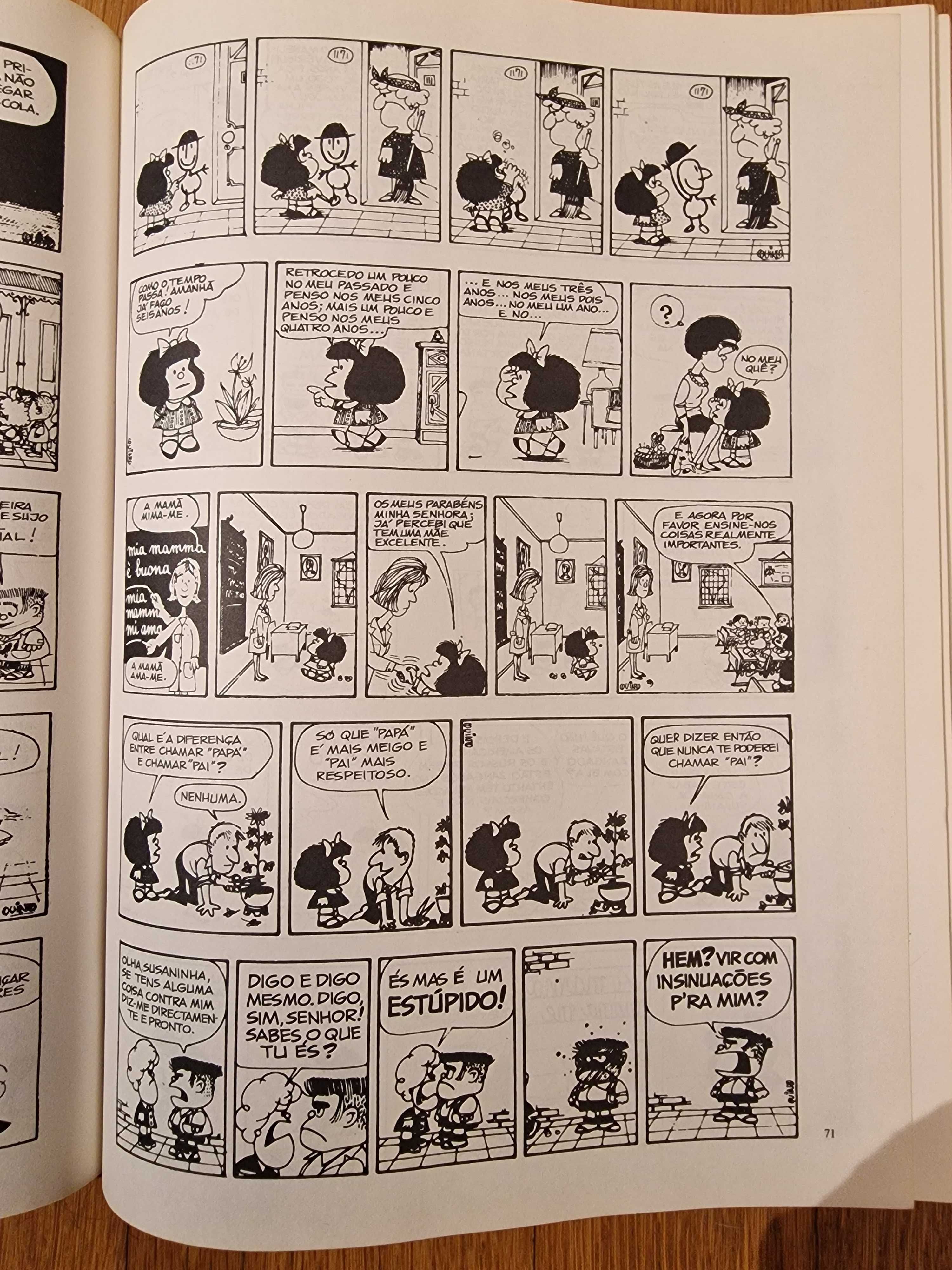 Livro “Toda a Mafalda” – 1ª Edição 1986