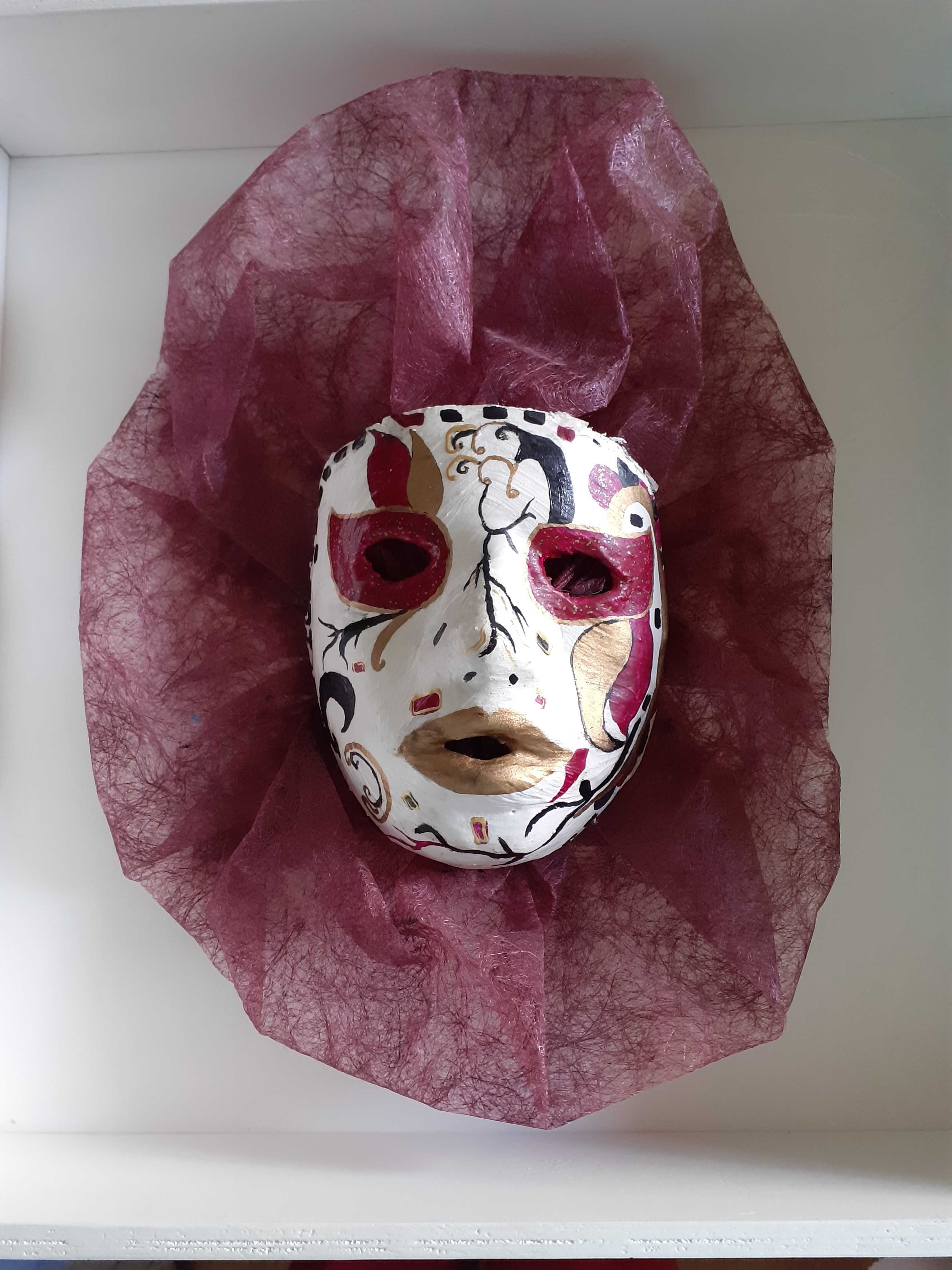 Máscara Veneza pintada à mão | Decoração