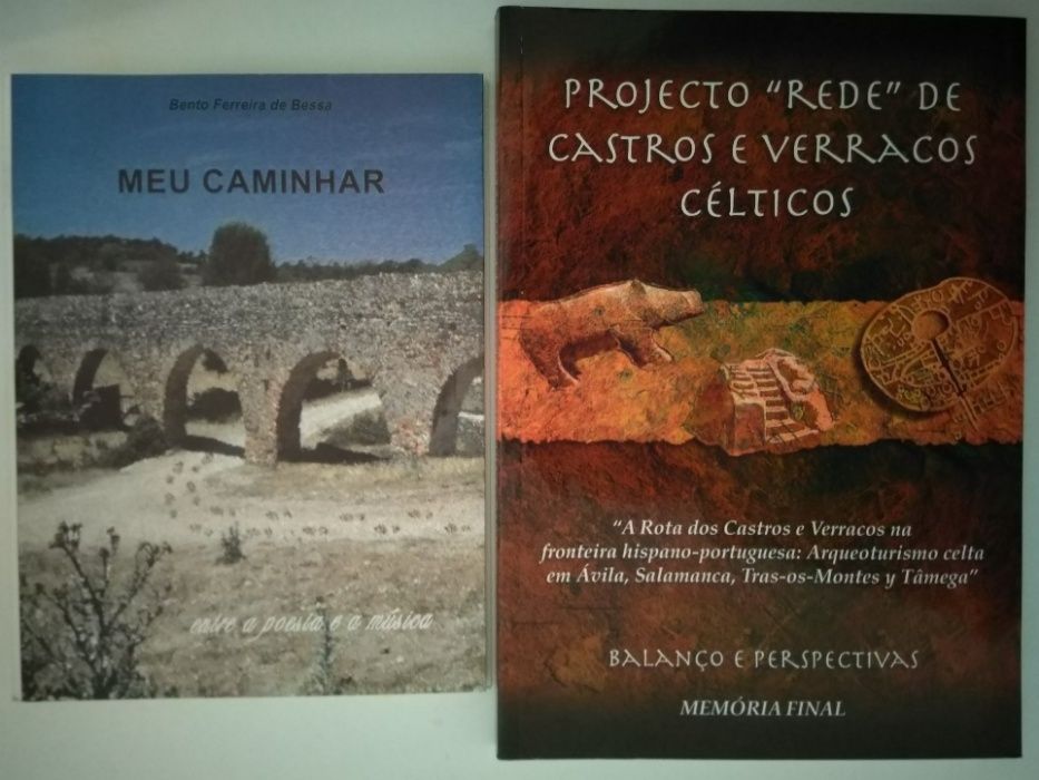(7) Vários livros novos, Mirandês, Castros