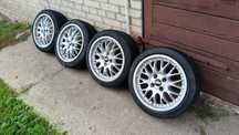 felgi bbs 4x100 R16 rondell kormoran 195/45 16"