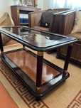 Mesa de sofá em madeira