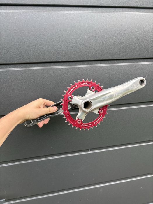 Korby shimano deore z zębatką raceface