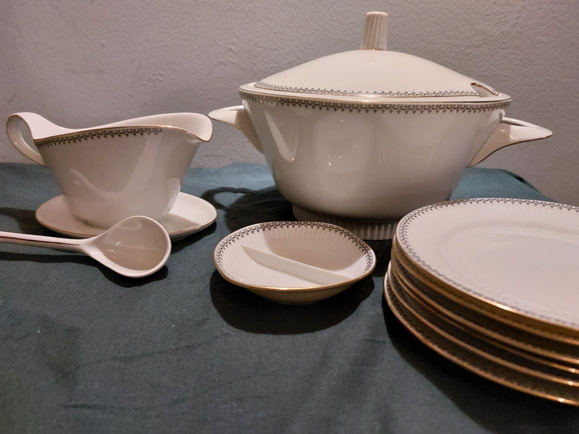 Serwis obiadowy Karolina- vintage, niespotykany wzór