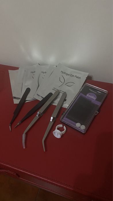 Kit extensão de pestanas