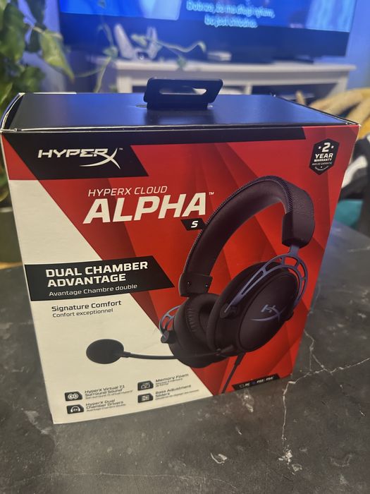 HyperX Cloud Alpha S - stan idealny