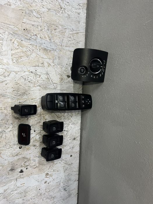 Кнопки скло підйомників Блок кнопок Ляди Блок світла MB Ml w164 Gl