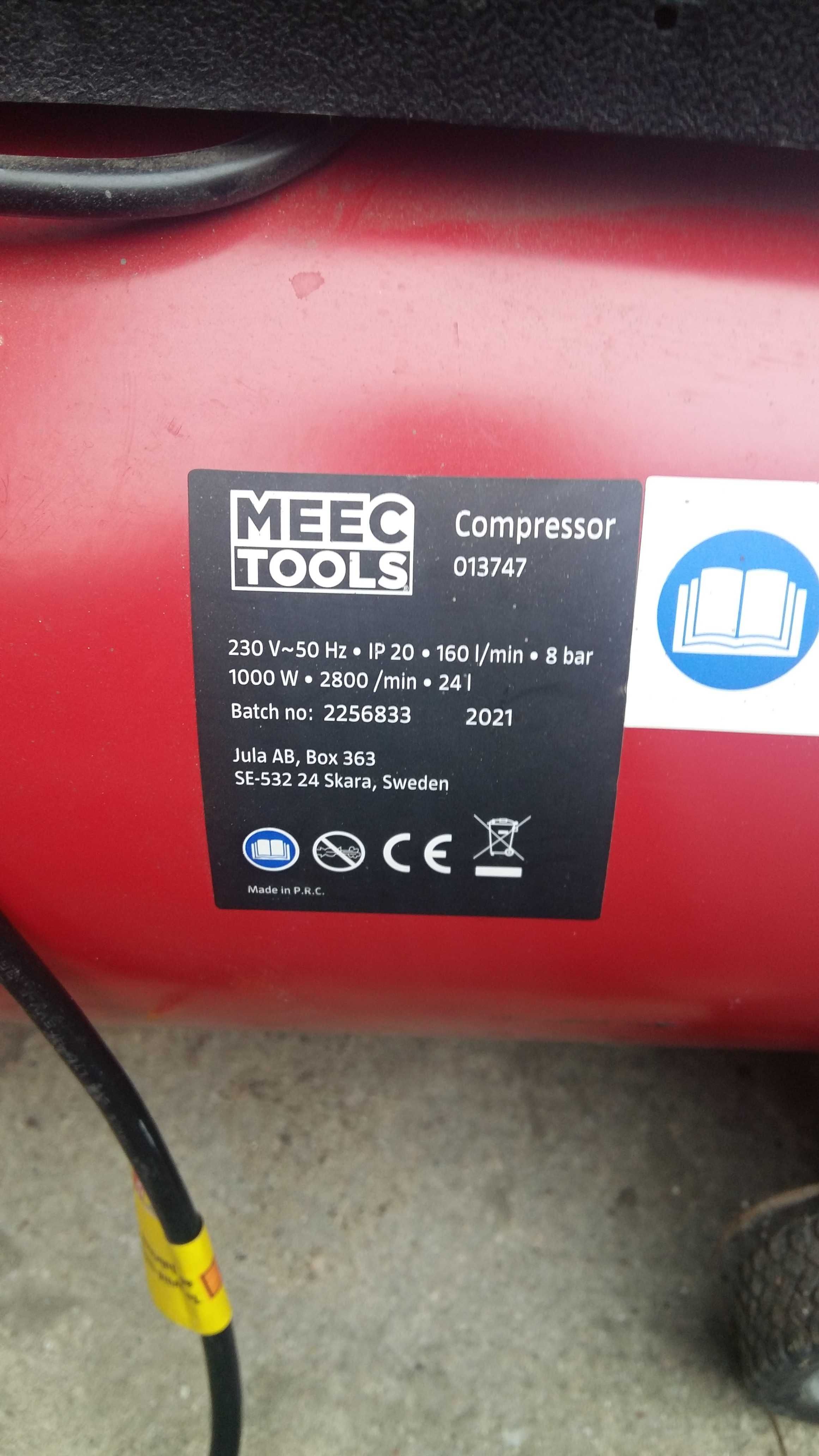 kompresor  mecc tools 24l