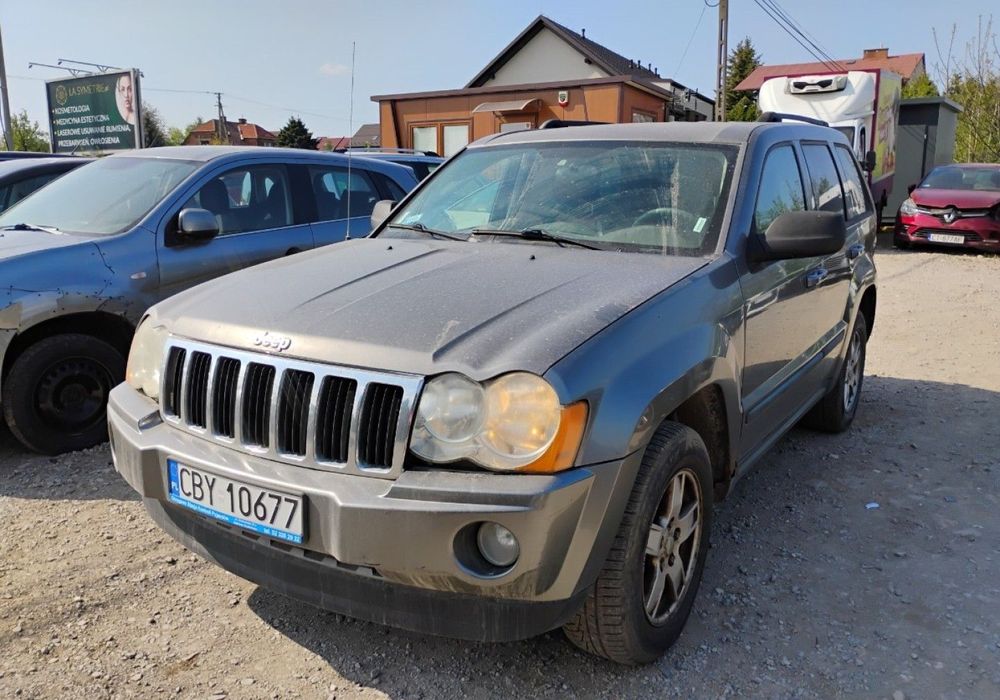 Jeep Grand Cherokee 11/2007r, SALON, 3.7 LPG, 4x4. AUT. Lekkie uszk blacharskie. Jeździ