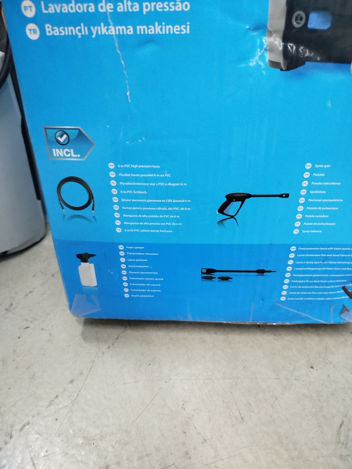 Máquina de lavar alta pressão