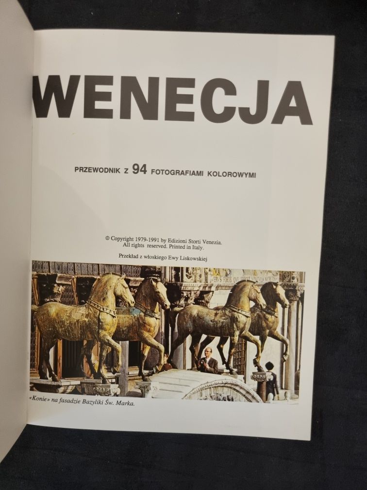 Album "Wenecja" przewodnik