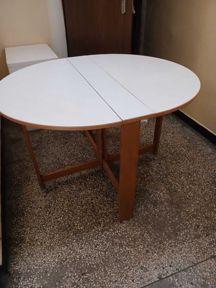Stół okrągły ikea, rozkładany, składany