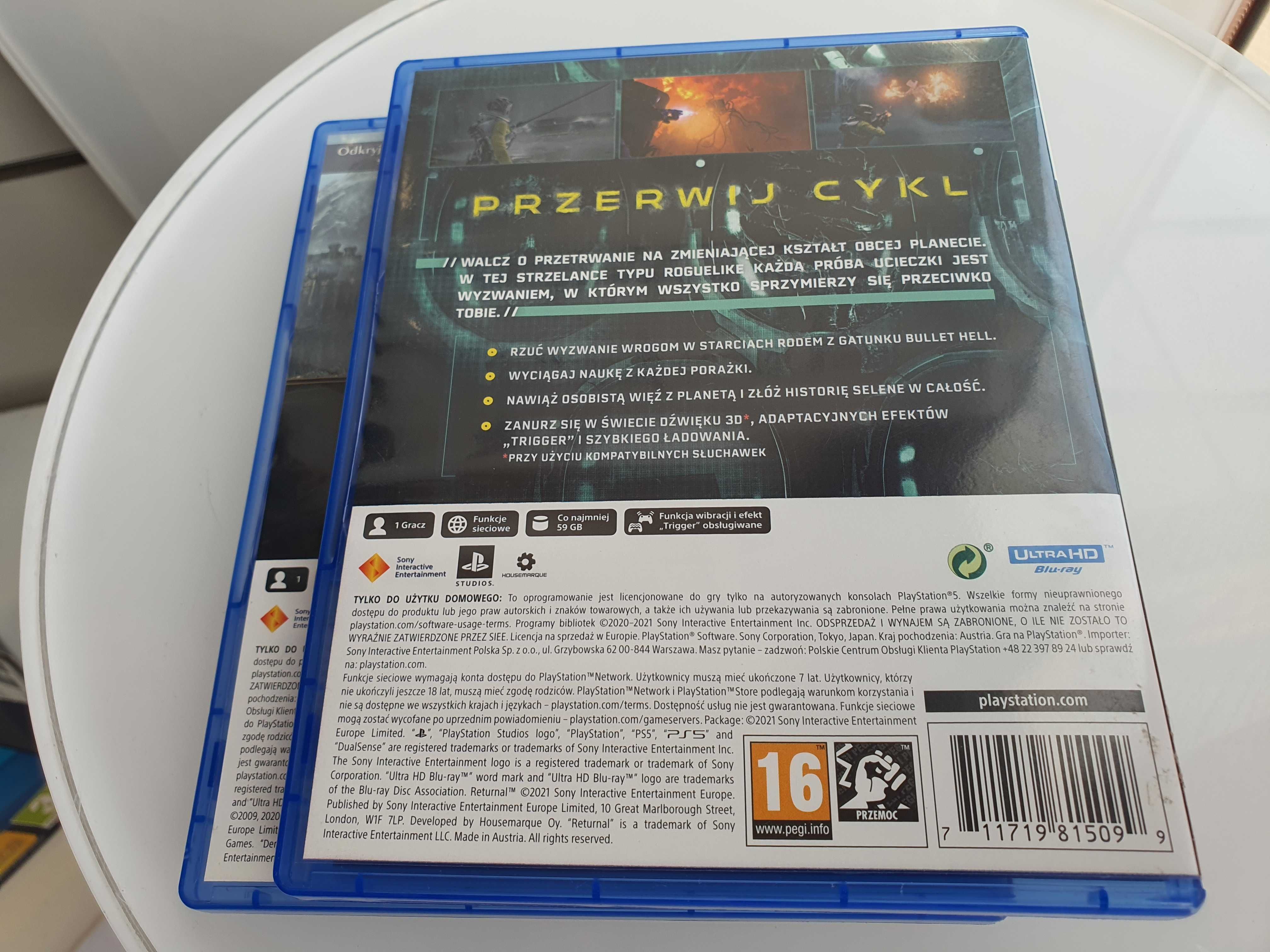 Gra RETURNAL PS5 Top Hit Sklep Zamiana Wysyłka