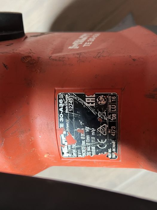 Перфоратор hilti te30-a36